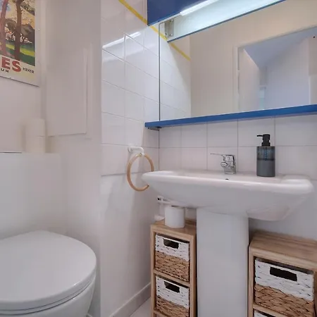 아파트 Immogroom - Renovated - Sea View - Pool - Patio - Wifi - Ac - Parking 칸느